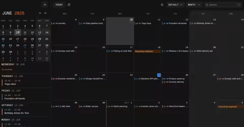renCal screenshot